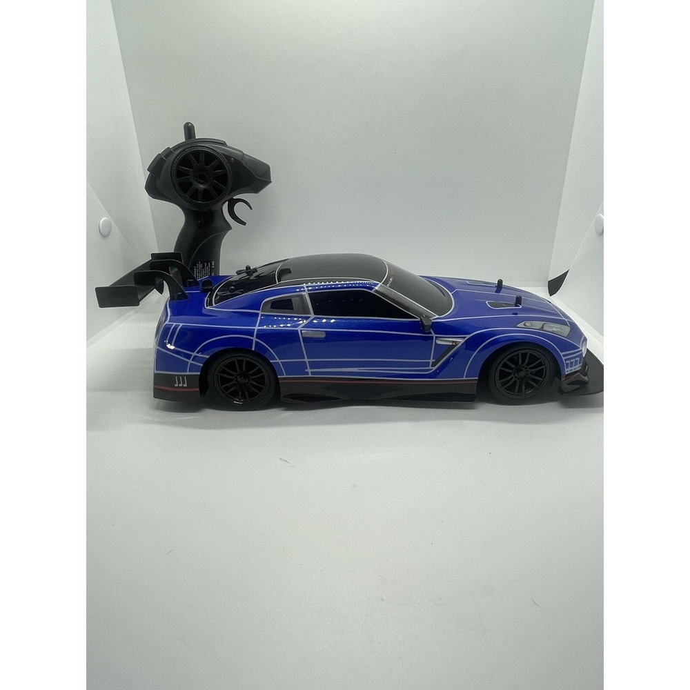 Hyper RC Nissan GTR LED Vapor Effects Blue Car Lights Tested 2017 GTR - Picture 7 of 11